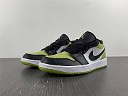 Air Jordan 1 Low Snakeskin Vivid Green (Women's) DX4446-301 - 1