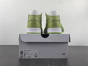 Air Jordan 1 Mid Green Python (Women's) DV2959-113 - 6