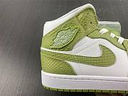 Air Jordan 1 Mid Green Python (Women's) DV2959-113 - 3