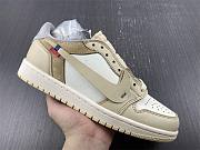 AIR JORDAN 1 LOW TRAVIS SCOOT CREAM CLOUD PURPLE - 5