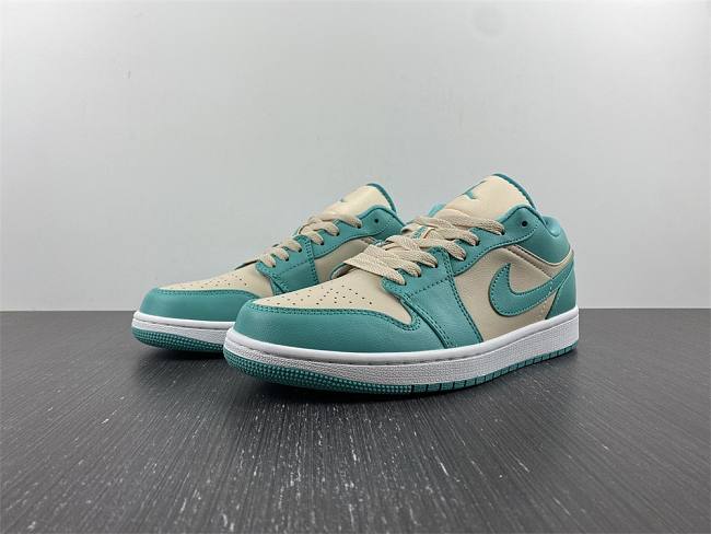 Air Jordan 1 Low Tropical Teal (Women's) DC0774-131 - 1