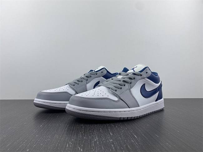 Air Jordan 1 Low Stealth French Blue (Women's) DC0774-042 - 1