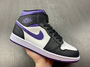 Air Jordan 1 Mid Dark Iris 554724-095 - 4