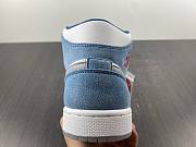 Air Jordan 1 Mid SE French Blue Light Steel (GS) DR6235-401 - 6