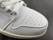 Air Jordan 1 Mid Neutral Grey 554724-135 - 4