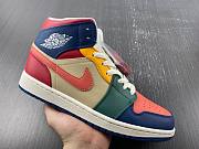 Air Jordan 1 Mid SE Multi Color (2022) (Women's) DN3738-400 - 3