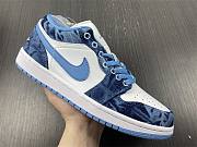 Air Jordan 1 Low Washed Denim (GS) DM8947-100 - 5