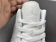 Air Jordan 1 Low Triple White Tumbled Leather 553558-130 - 3