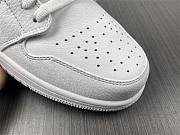 Air Jordan 1 Low Triple White Tumbled Leather 553558-130 - 2