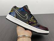 Air Jordan 1 Low Multicolor Snakeskin (2020) (Women's) CW5580-001 - 3