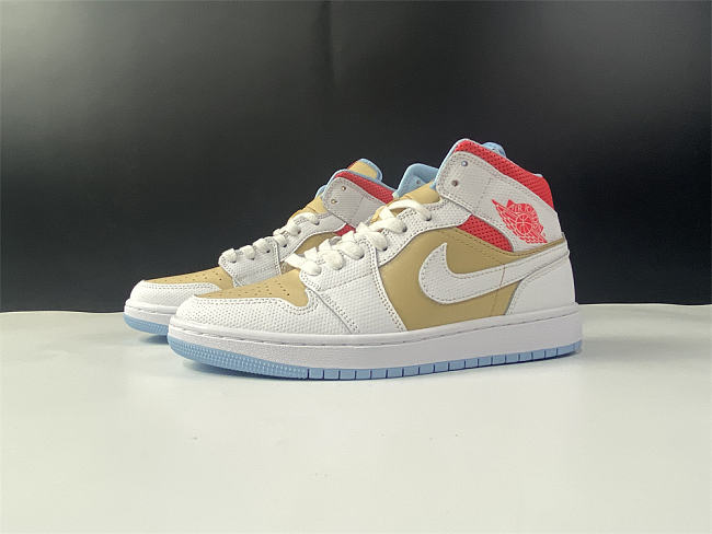 Air Jordan 1 Mid SE Sesame (Women's) CZ0774-200 - 1