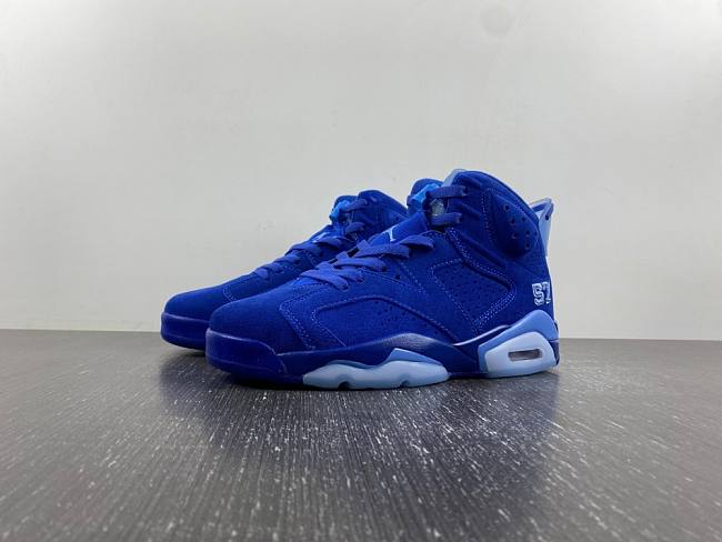 Air Jordan 6 UNC Tar Heels Six Championships CT8529-410 - 1