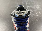 Balenciaga Runner White And Blue Printing 677402 W3RB6 1264 - 4