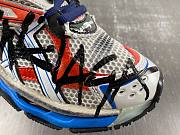 Balenciaga Runner White And Blue Printing 677402 W3RB6 1264 - 3