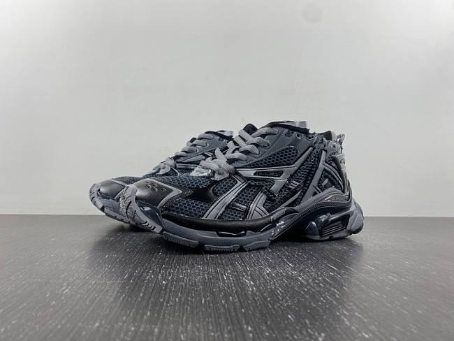 Balenciaga Runner Sneaker Dark Grey & Black 677403-W3RBR-1515 - 1