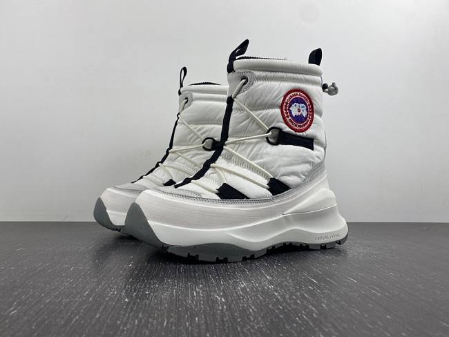 CANADA GOOSE WOMENS TORONTO BOOT (WHITE) 7783W-25 - 1