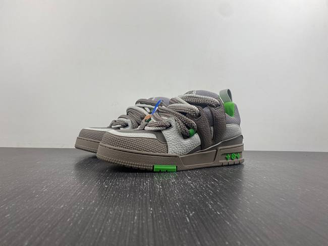 Louis Vuitton LV Skate Sneaker Grey Green 1ABZ4R - 1