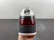 A Bathing Ape Bape Sta Nostalgic Burgundy Grey 1I80-191-006/1I80-291-006 - 6