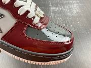 A Bathing Ape Bape Sta Nostalgic Burgundy Grey 1I80-191-006/1I80-291-006 - 3