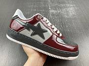 A Bathing Ape Bape Sta Nostalgic Burgundy Grey 1I80-191-006/1I80-291-006 - 2