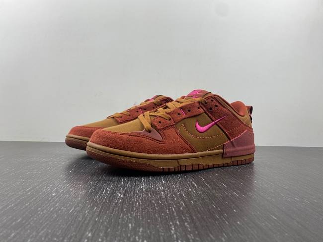 Nike Dunk Low Disrupt 2 Desert Bronze Pink Prime (Women's) DH4402-200 - 1