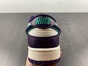 Nike Dunk Low Chenille Swoosh Sail Grand Purple DQ7683-100 - 6