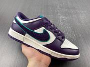 Nike Dunk Low Chenille Swoosh Sail Grand Purple DQ7683-100 - 4