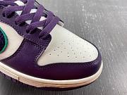 Nike Dunk Low Chenille Swoosh Sail Grand Purple DQ7683-100 - 3