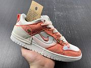 Nike Dunk Low Disrupt 2 Teddy WHITE-PINK/GREEN DH4402-03 - 2