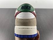 Nike Dunk Low Light Iron Ore Red Blue DV3497-001 - 6