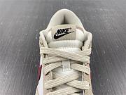 Nike Dunk Low Light Iron Ore Red Blue DV3497-001 - 5