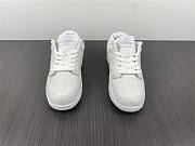 Nike Dunk Low Dover Street Market Triple White Velvet DH2686-100 - 3