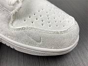 Nike Dunk Low Dover Street Market Triple White Velvet DH2686-100 - 2