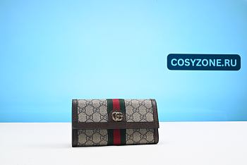 Gucci Ophidia GG continental wallet