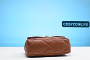 Chanel 21P Caramel Lambskin Quilted 19 Flap Small Mixed Hardware - 5