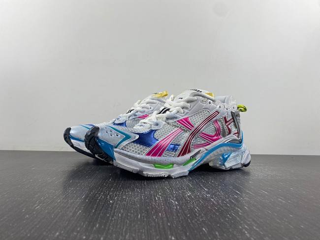 Balenciaga Runner Nylon White Multicolor 772774-W3RBW-9645 - 1