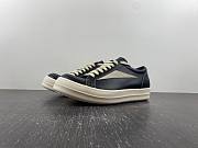 Rick Owens Black Leather sneakers  RU02B2897 LPOLVS-9081 - 1