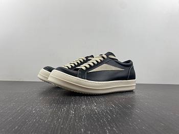 Rick Owens Black Leather sneakers  RU02B2897 LPOLVS-9081