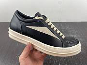 Rick Owens Black Leather sneakers  RU02B2897 LPOLVS-9081 - 4