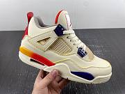 J Balvin x Air Jordan 4 Retro Smiley Face Gradient Rainbow AQ0344-901 - 4