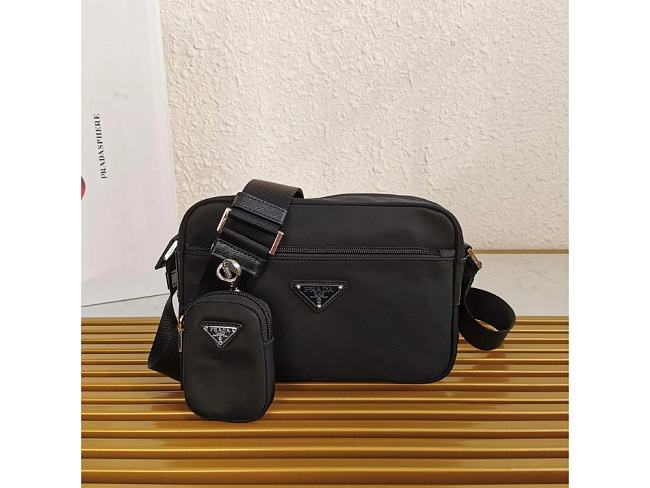 Prada Re-Nylon Shoulder Bag - Black SP016979 - 1