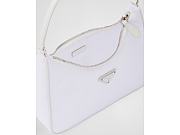 Prada Re-Edition 2005 Re-Nylon mini bag White Colour 1NE204_R064_F0009 - 6