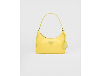 Prada Re-Edition 2005 Re-Nylon mini bag Citron Yellow Colour 1NE204_R064_F0322