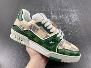 LV Trainer Sneaker Green Color 1AC58C - 3