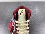 Air Jordan 1 Mid SE Tiki Leaf Team Red (Women's) DZ2820-601 - 4