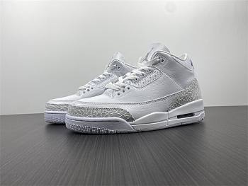 Air Jordan 3 Retro Pure White (2018) (PS) 429487-111