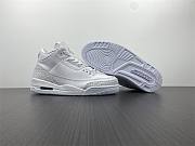 Air Jordan 3 Retro Pure White (2018) (PS) 429487-111 - 4