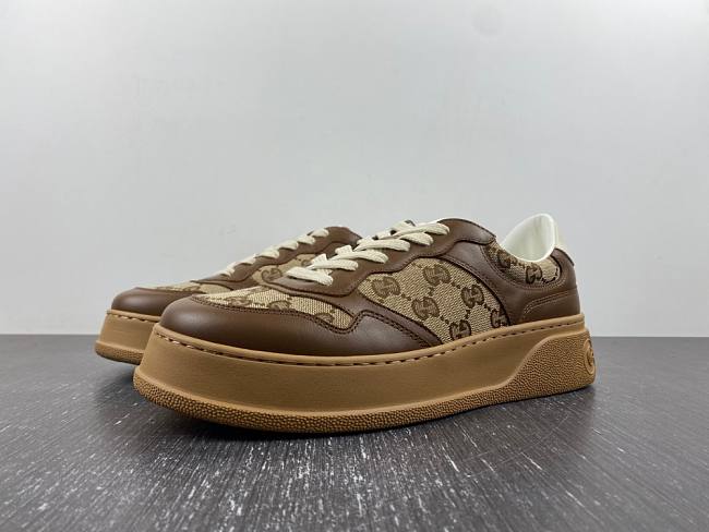 Gucci GG Sneaker GG Beige Ebony 675840 UPG20 2866 - 1