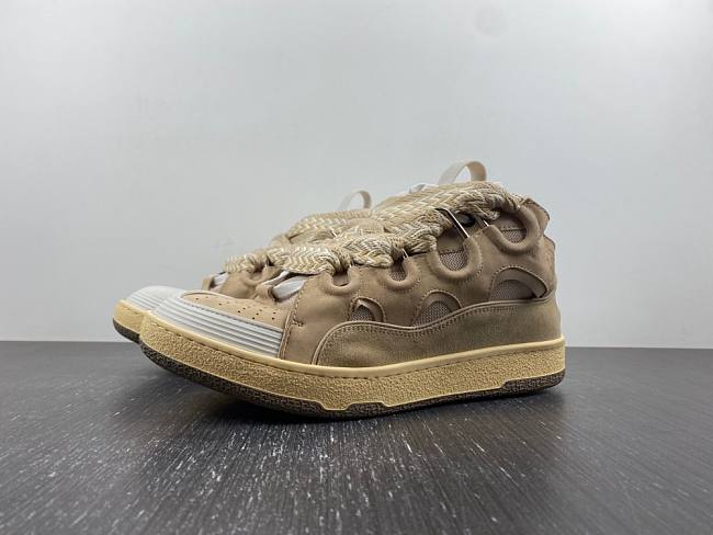 Lanvin Curb Sneaker Ecru FM-SKRK11-DRAG-E2202 - 1