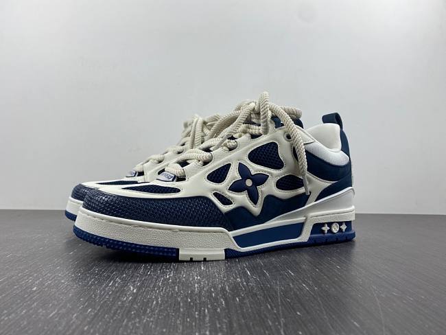 Louis Vuitton LV Skate Sneaker Marine White 1AARRL - 1